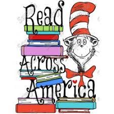 read across america poster with cat in the hat