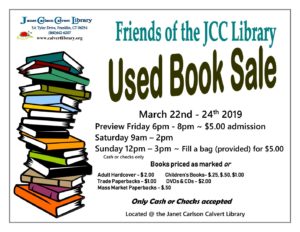 Book Sale Flyer 2019